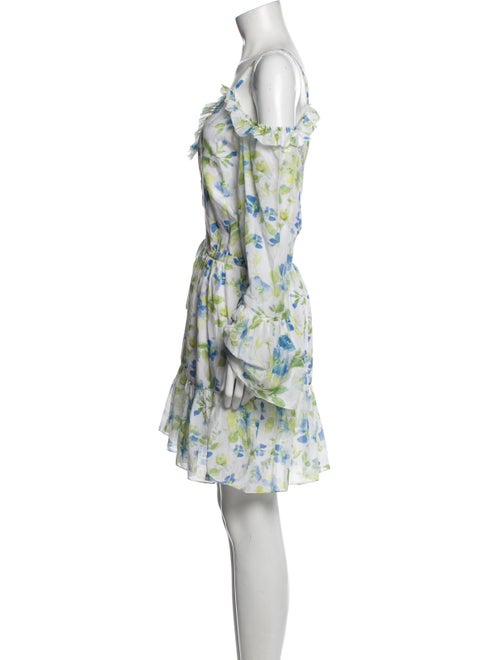 FLOW the Label Floral Print Knee-Length Dress