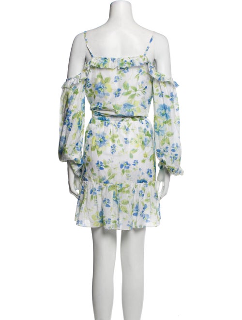 FLOW the Label Floral Print Knee-Length Dress