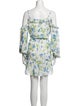 FLOW the Label Floral Print Knee-Length Dress