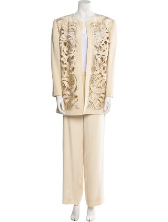 Fe Zandi Patterned Pantsuit