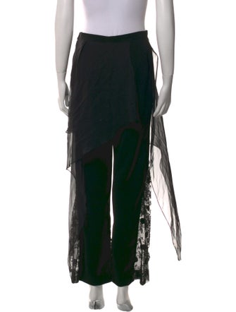 Fe Zandi Lace Pattern Wide Leg Pants