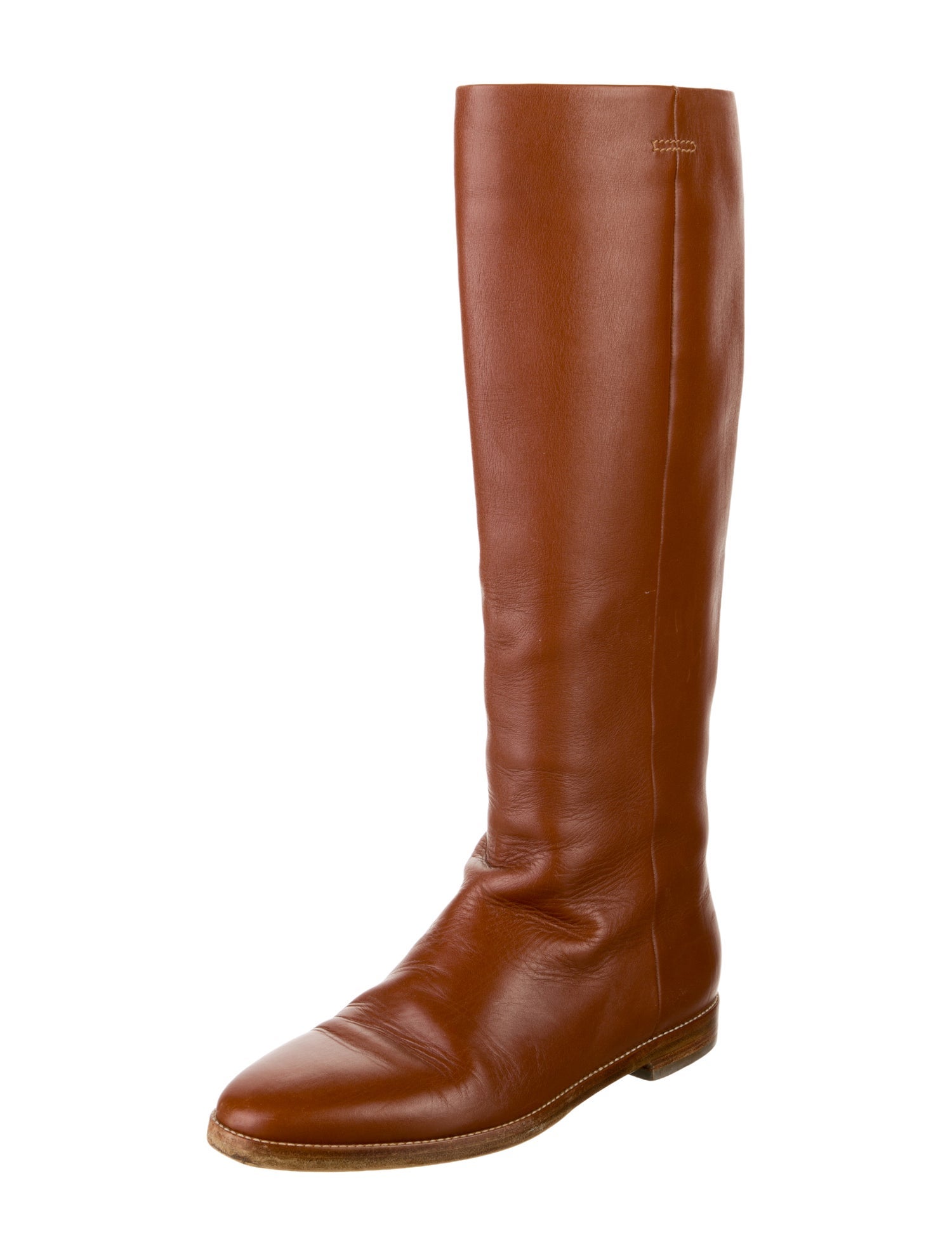 Gabriela Hearst Leather Riding Boots