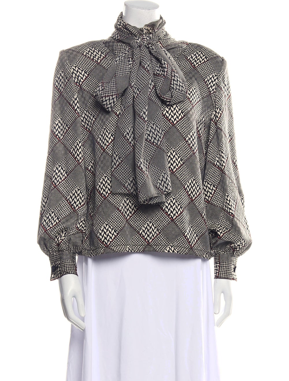 Galanos Vintage 1980's Blouse - image 1
