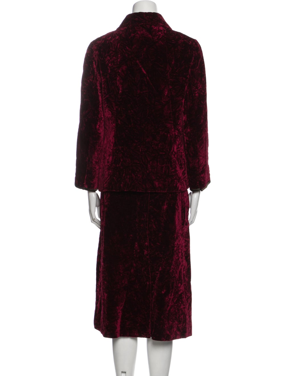 Galanos Vintage 1980's Skirt Suit - image 3
