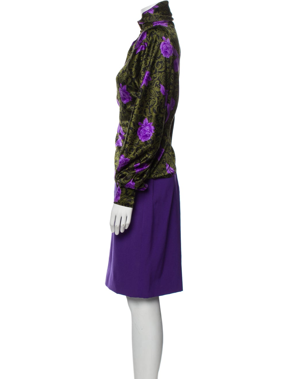 Galanos Vintage 1980's Skirt Set - image 2