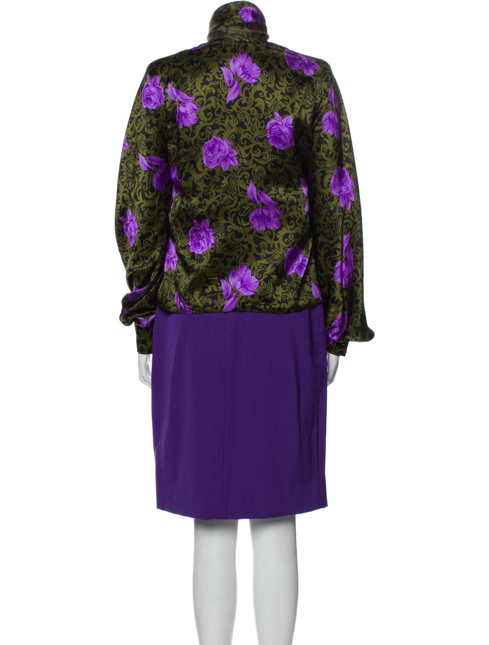 Galanos Vintage 1980's Skirt Set - image 3