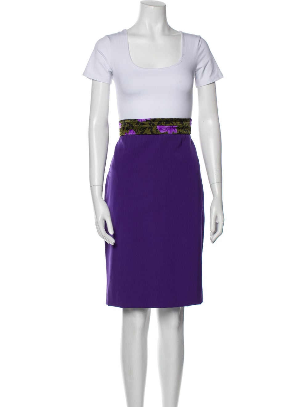 Galanos Vintage 1980's Skirt Set - image 4