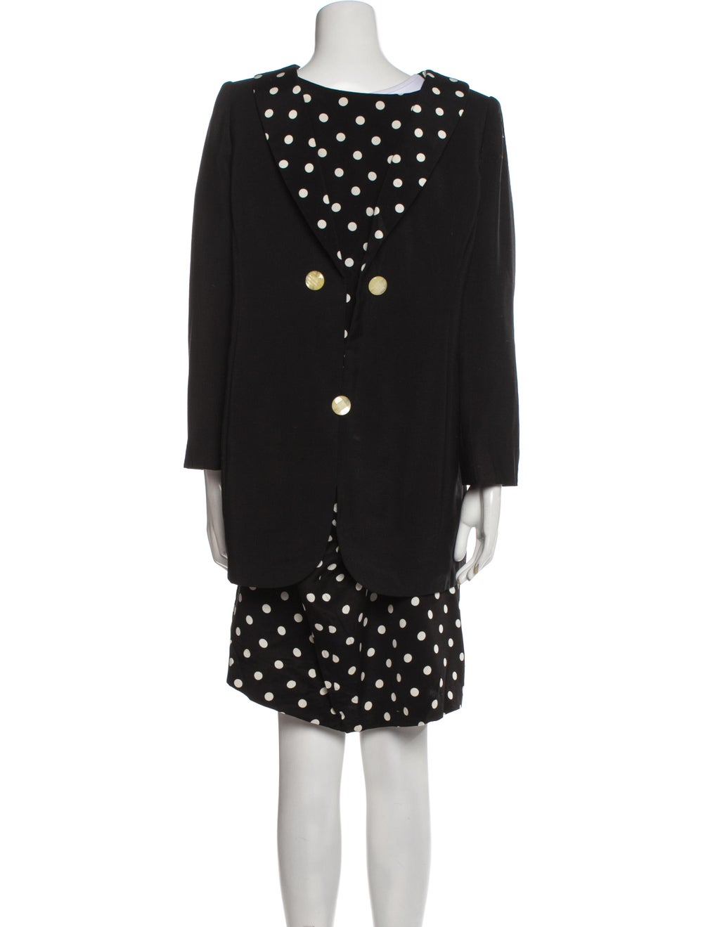Galanos Vintage 1980's Skirt Suit - image 3