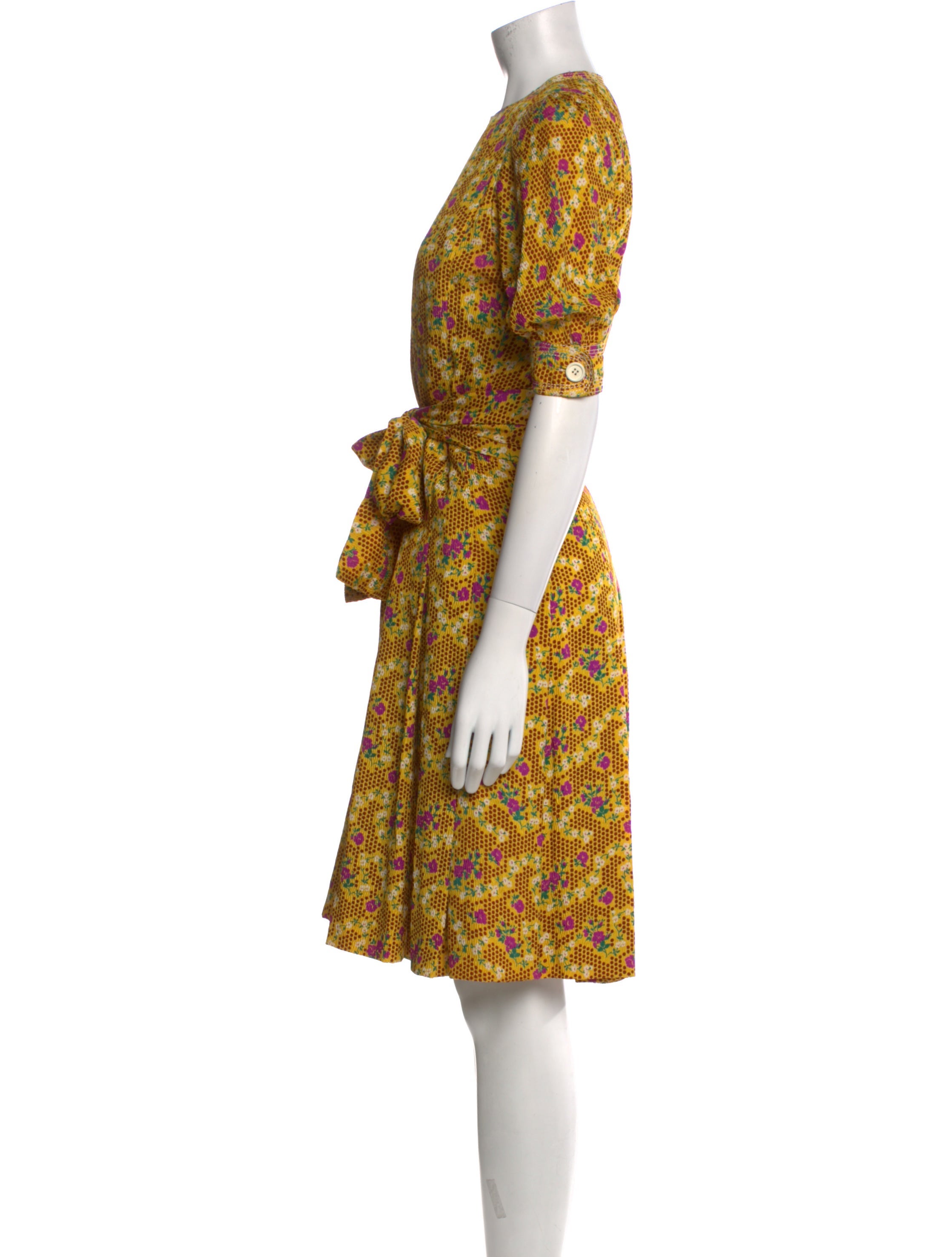 Galanos Vintage Knee-Length Dress