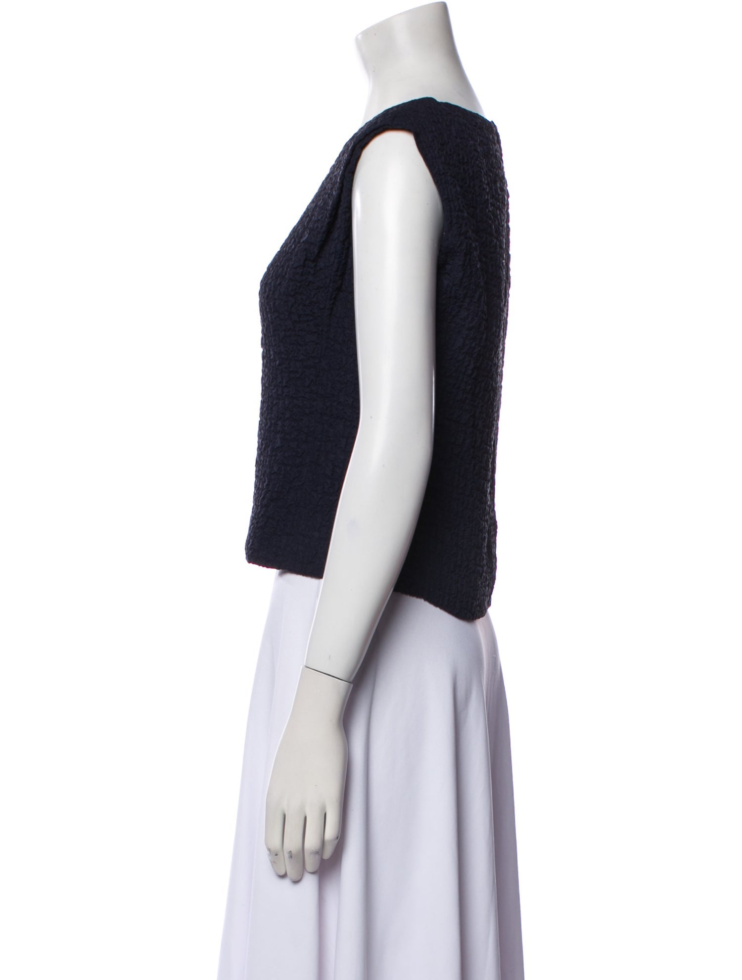 Galanos Vintage 1980's Crop Top