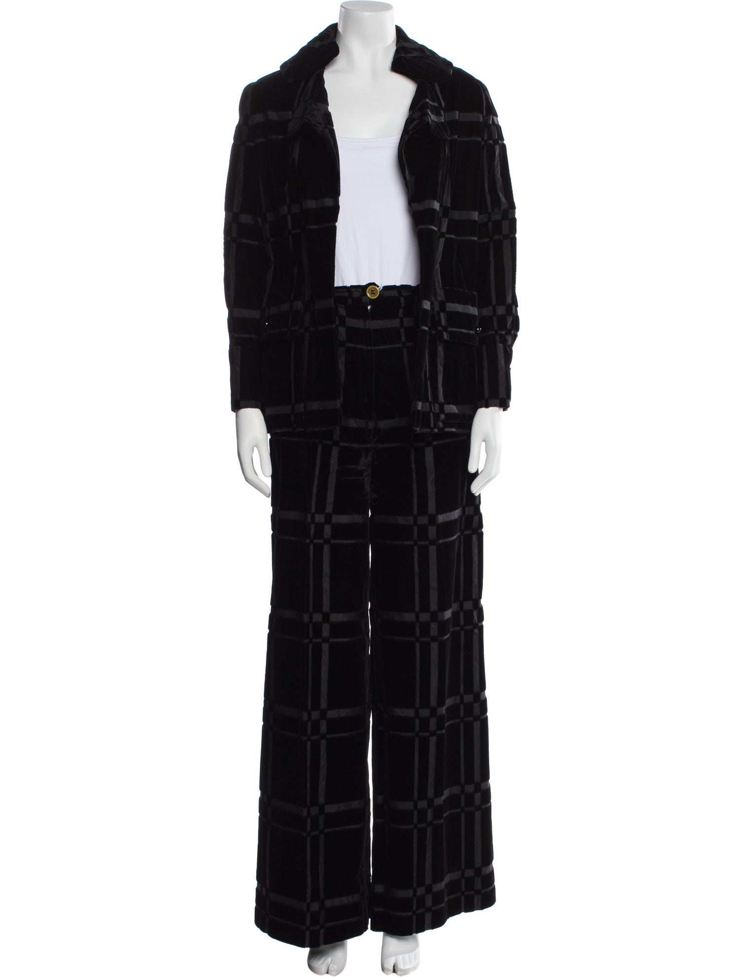 Galanos Vintage Late 1960's - Early 1970's Pantsuit