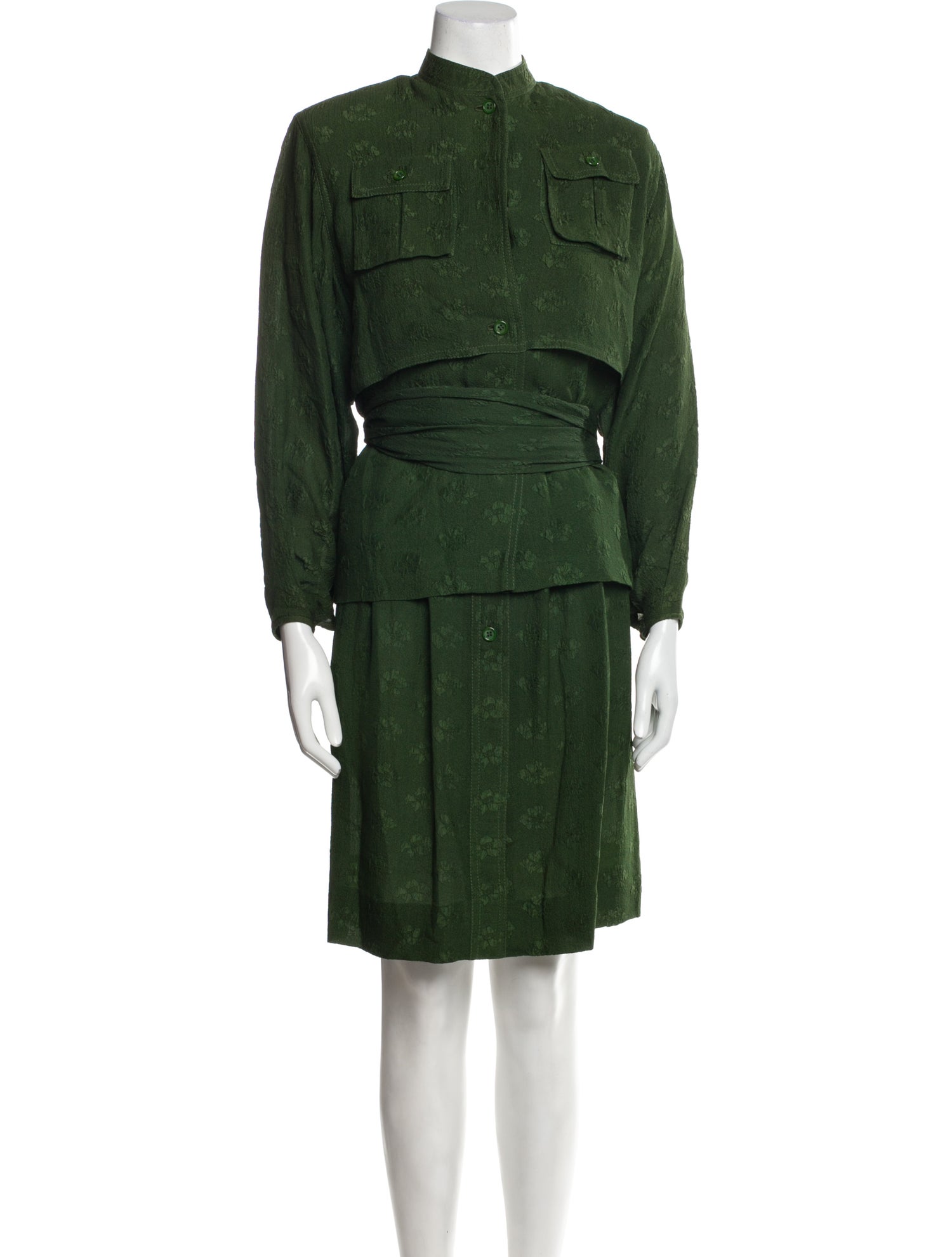 Galanos Vintage Skirt Set