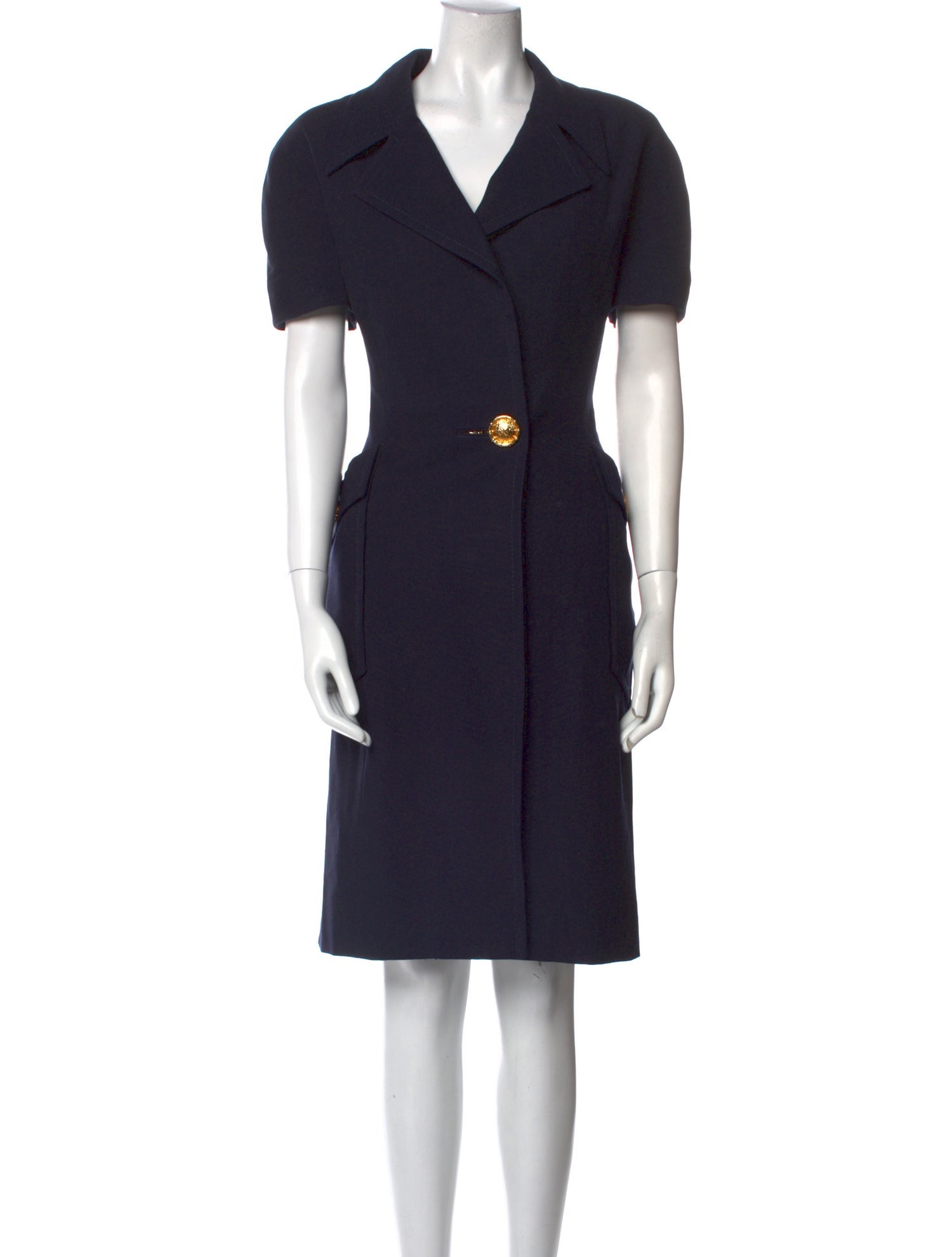 Galanos Vintage Midi Length Dress