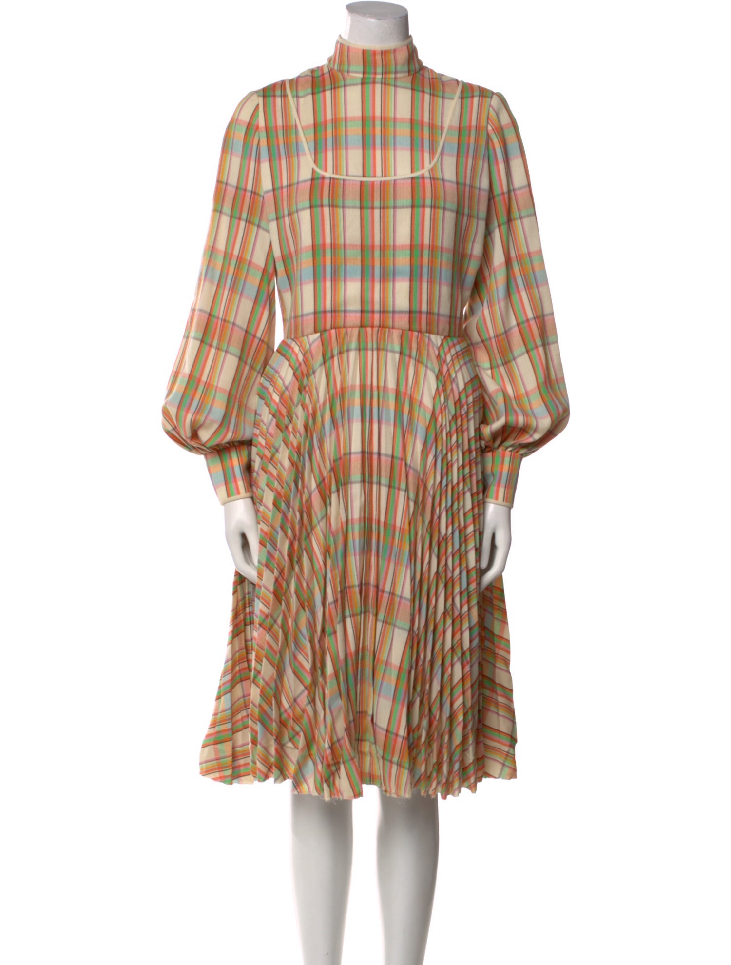 Galanos Vintage Midi Length Dress