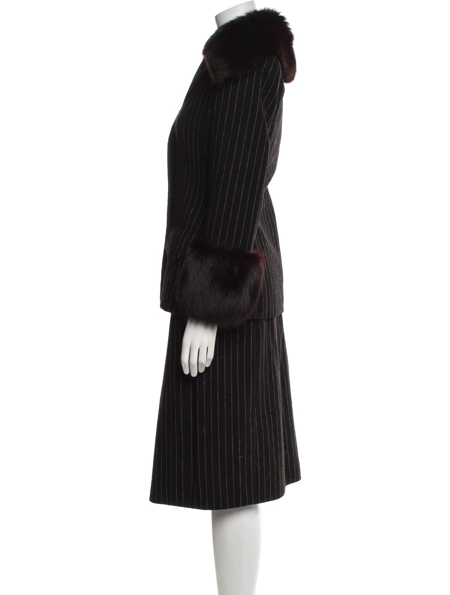 Galanos Vintage Late 1960's - Early 1970's Skirt Suit