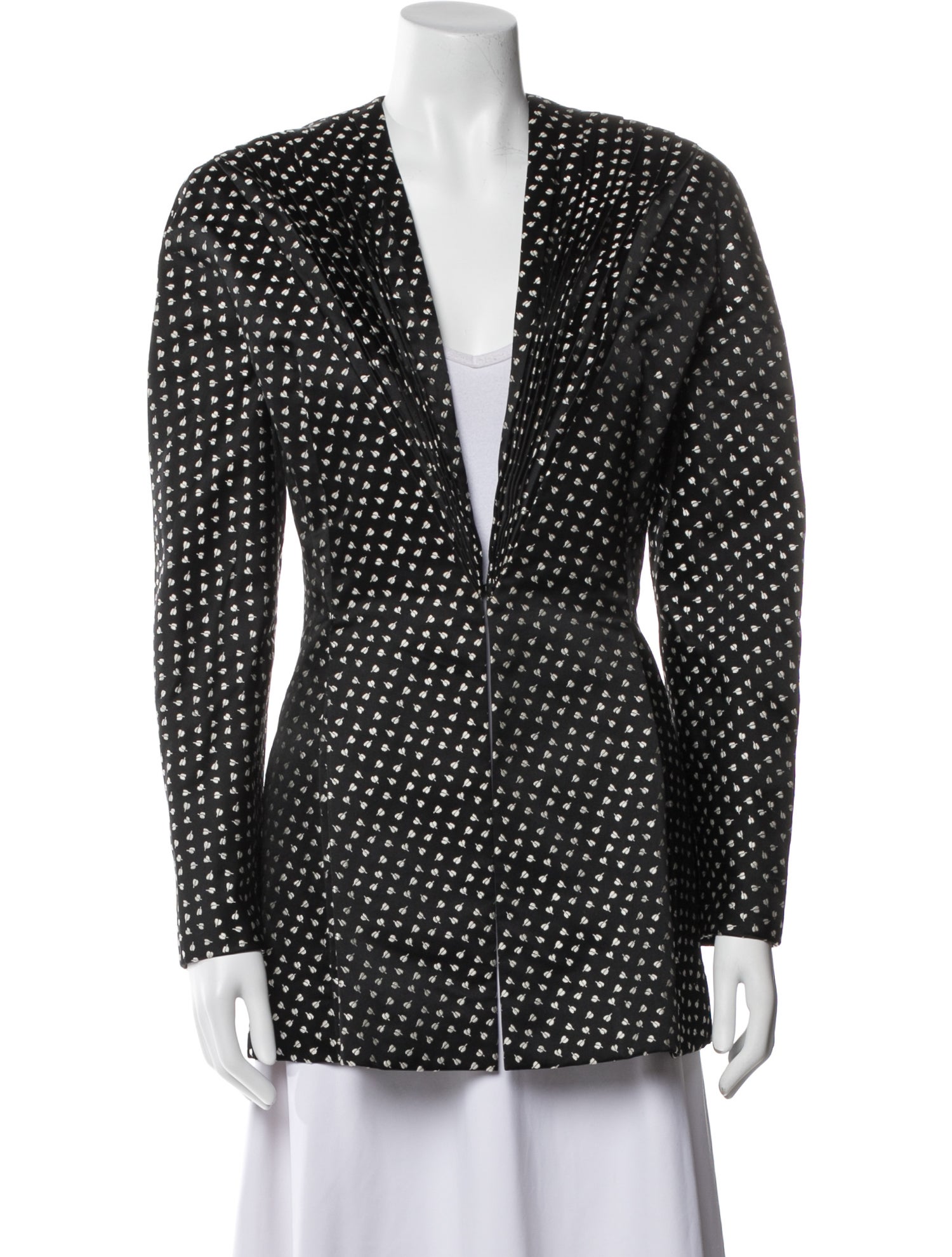 Galanos Vintage Printed Evening Jacket