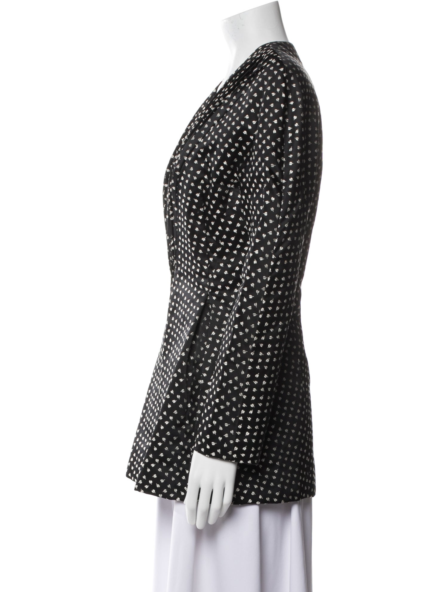 Galanos Vintage Printed Evening Jacket