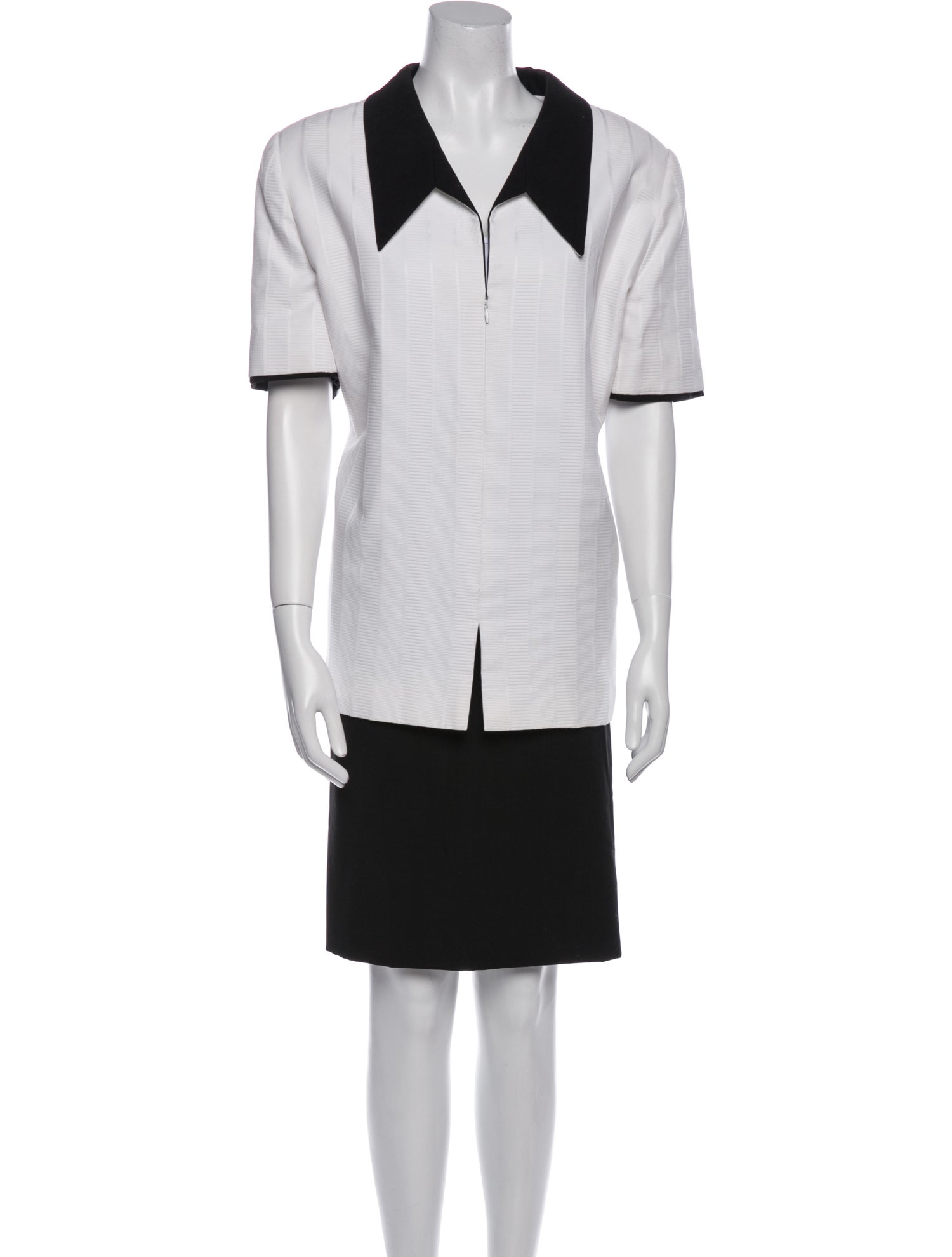 Galanos Vintage 1980's Skirt Set