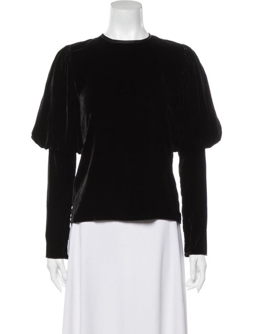 Georgia Alice Crew Neck Long Sleeve Top Black
