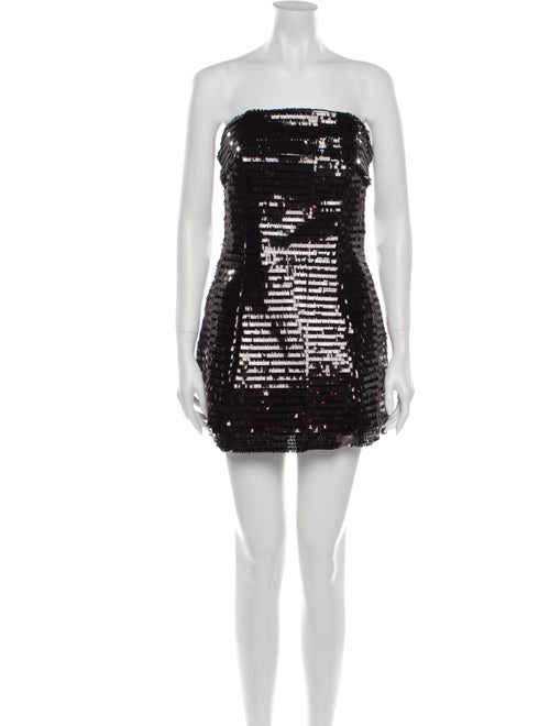 Georgia Alice Strapless Mini Dress w/ Tags Black