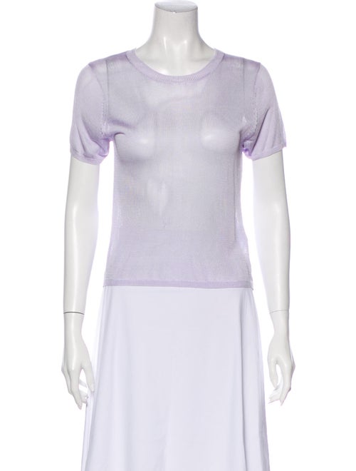 Georgia Alice Scoop Neck Short Sleeve T-Shirt Purp