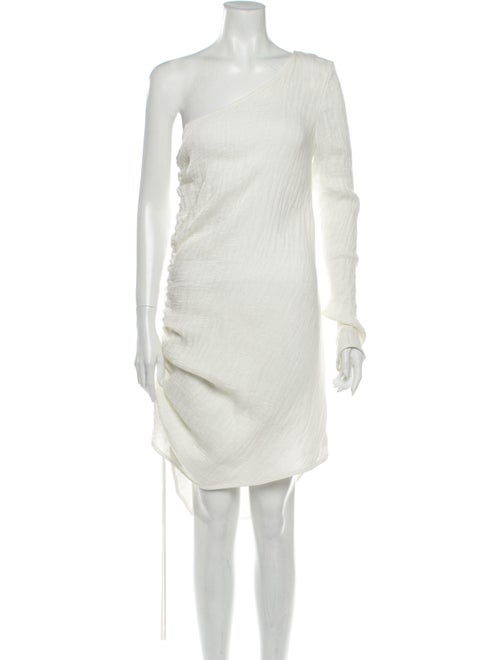 Georgia Alice One-Shoulder Knee-Length Dress w/ Ta