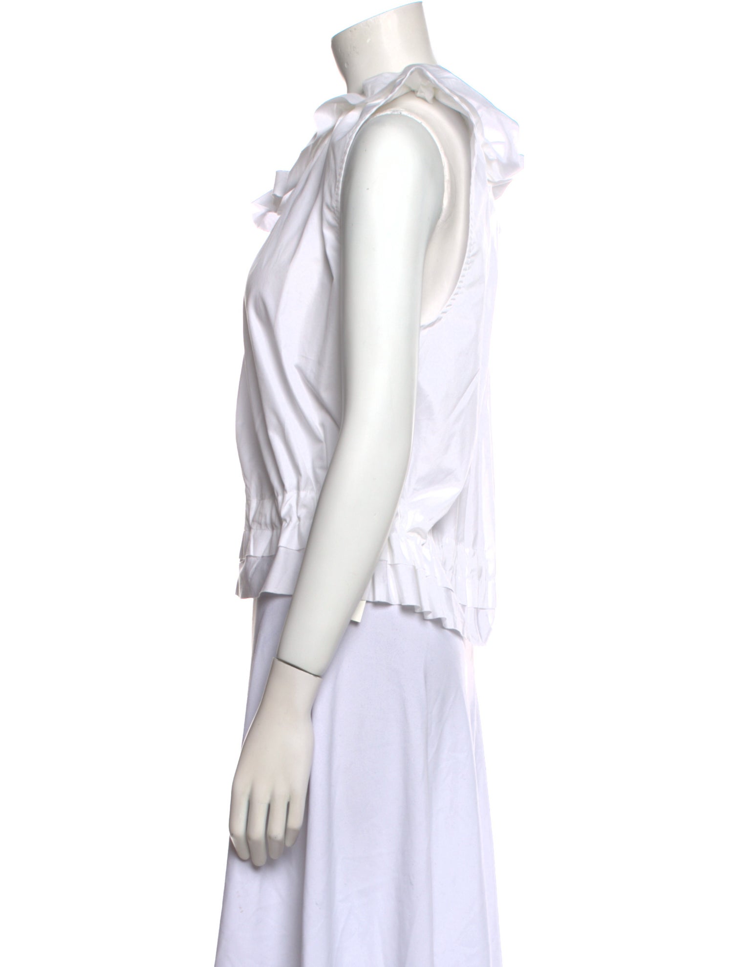 Georgia Alice One-Shoulder Sleeveless Crop Top