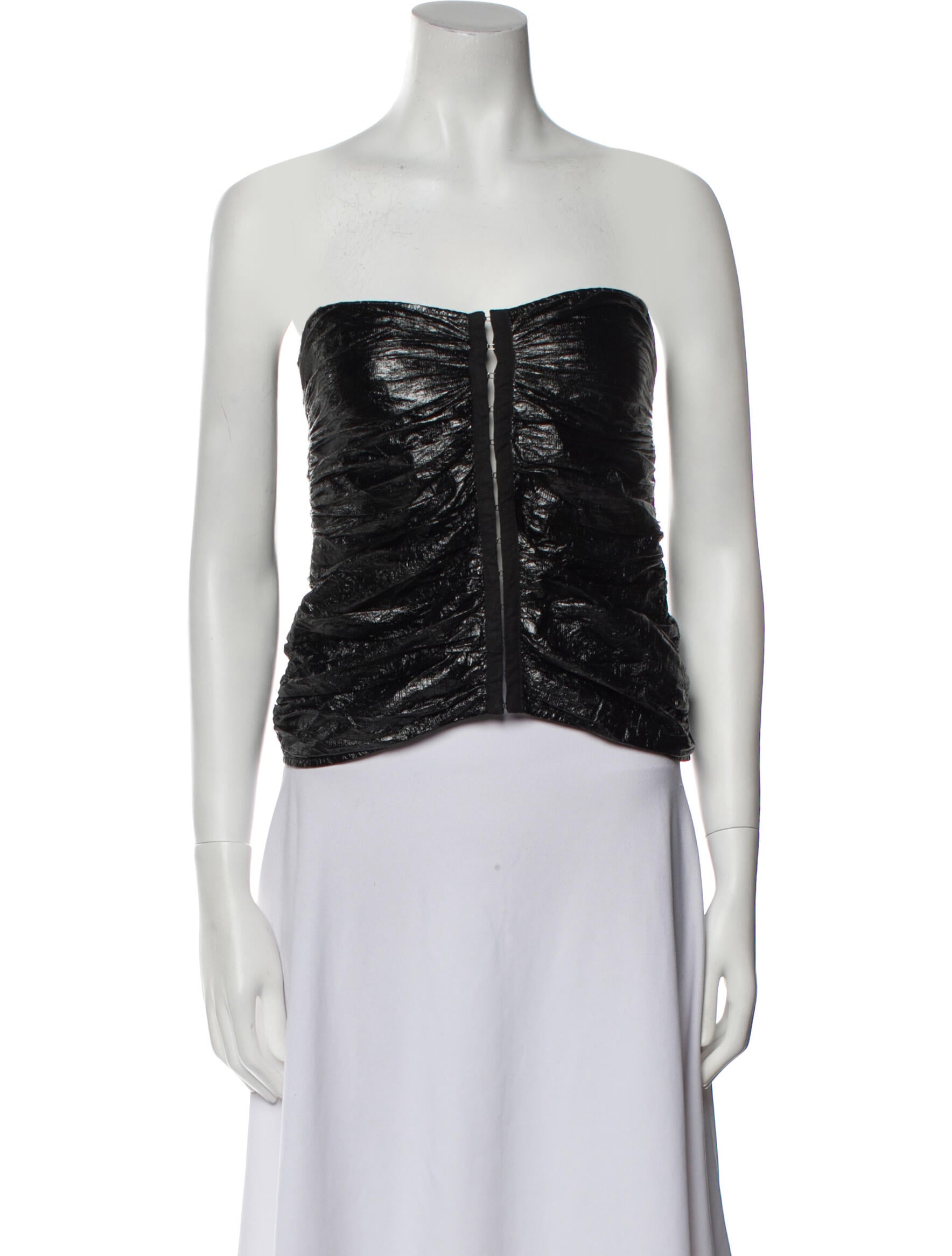 Georgia Alice Strapless Crop Top