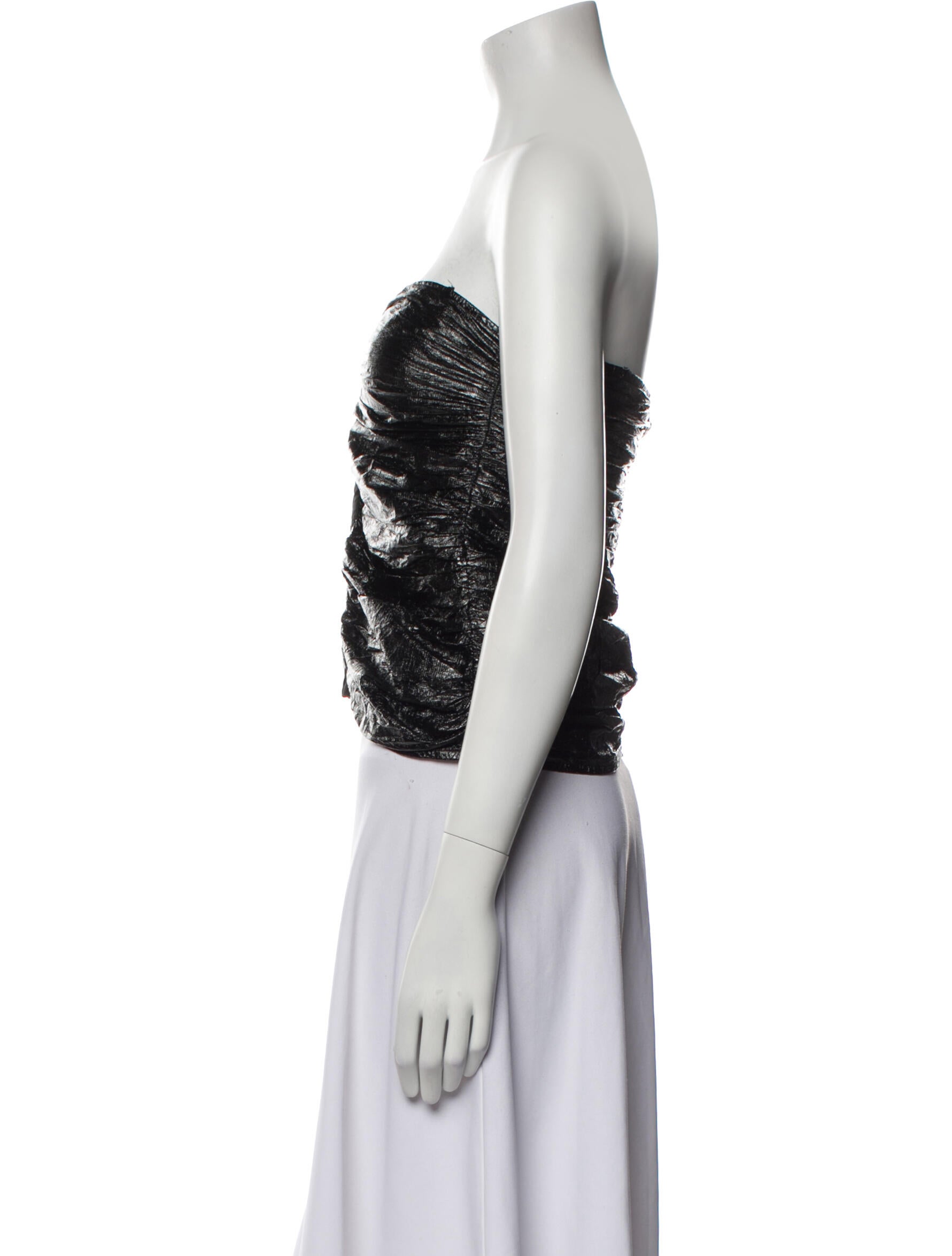 Georgia Alice Strapless Crop Top