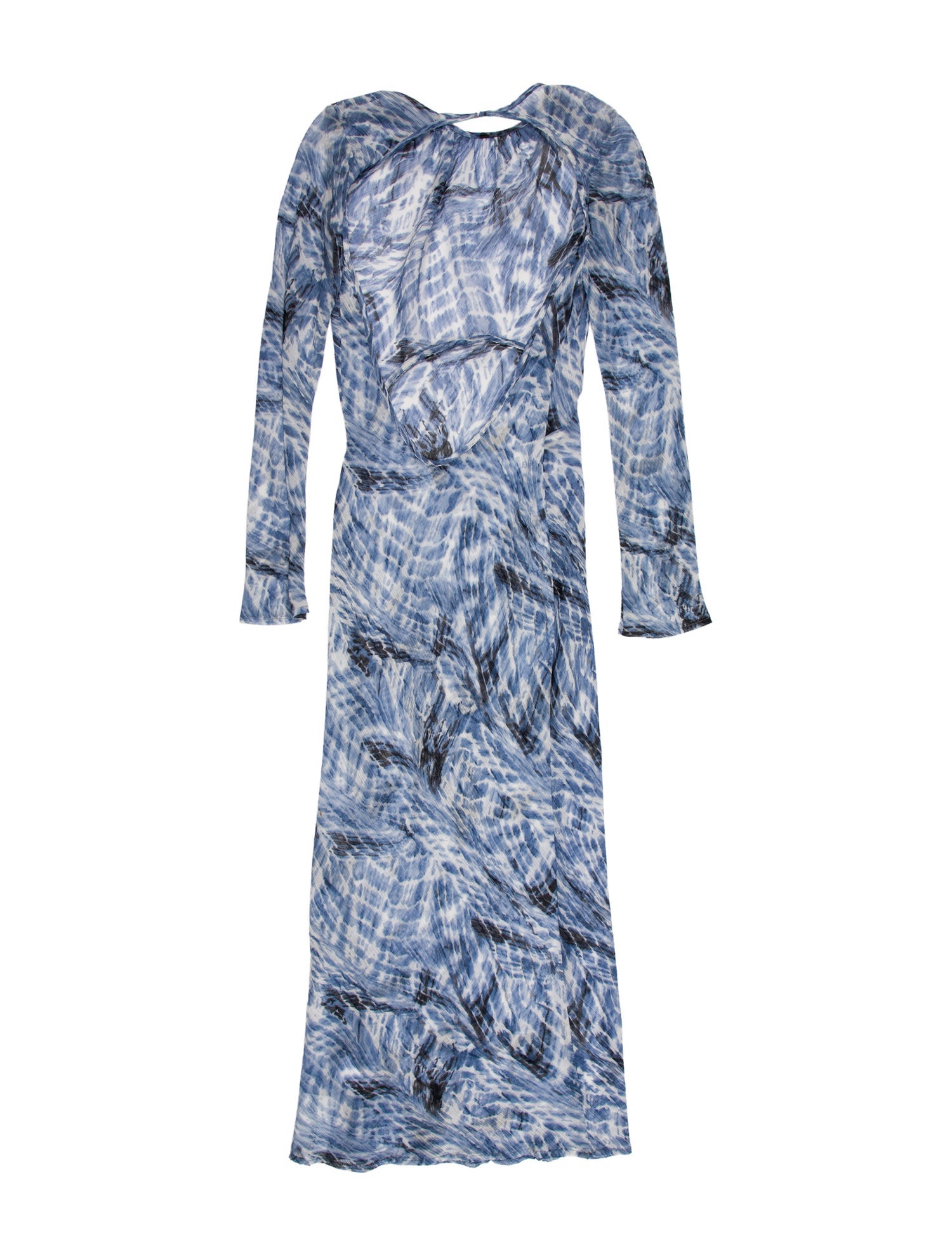 Georgia Alice Tie-Dye Print Long Dress