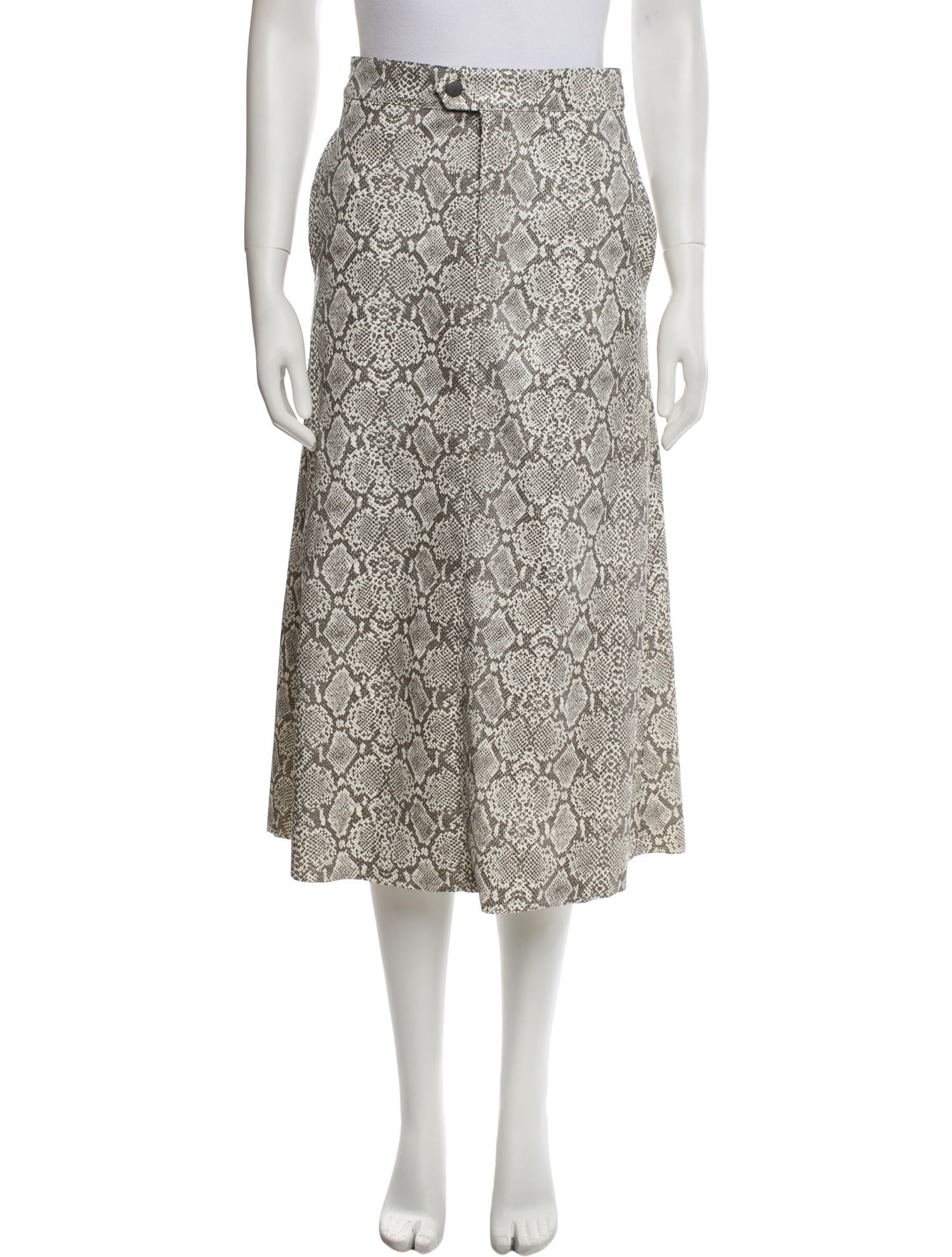 Georgia Alice Animal Print Midi Length Skirt