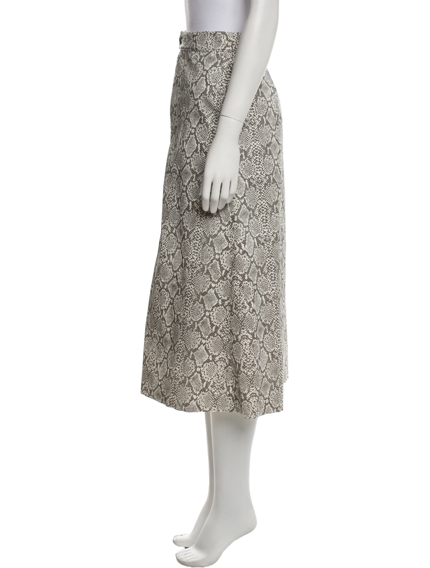 Georgia Alice Animal Print Midi Length Skirt