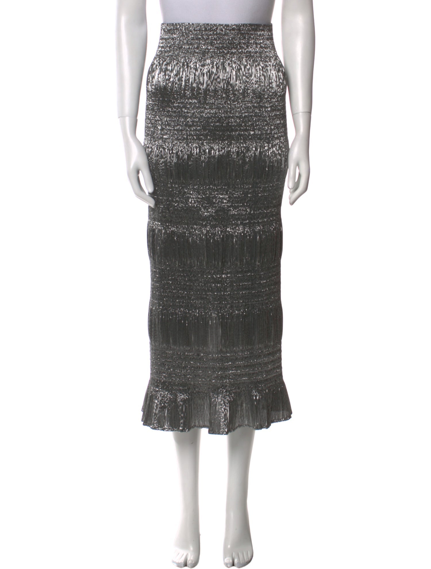 Georgia Alice Ruffle Embellishment Midi Length Skirt