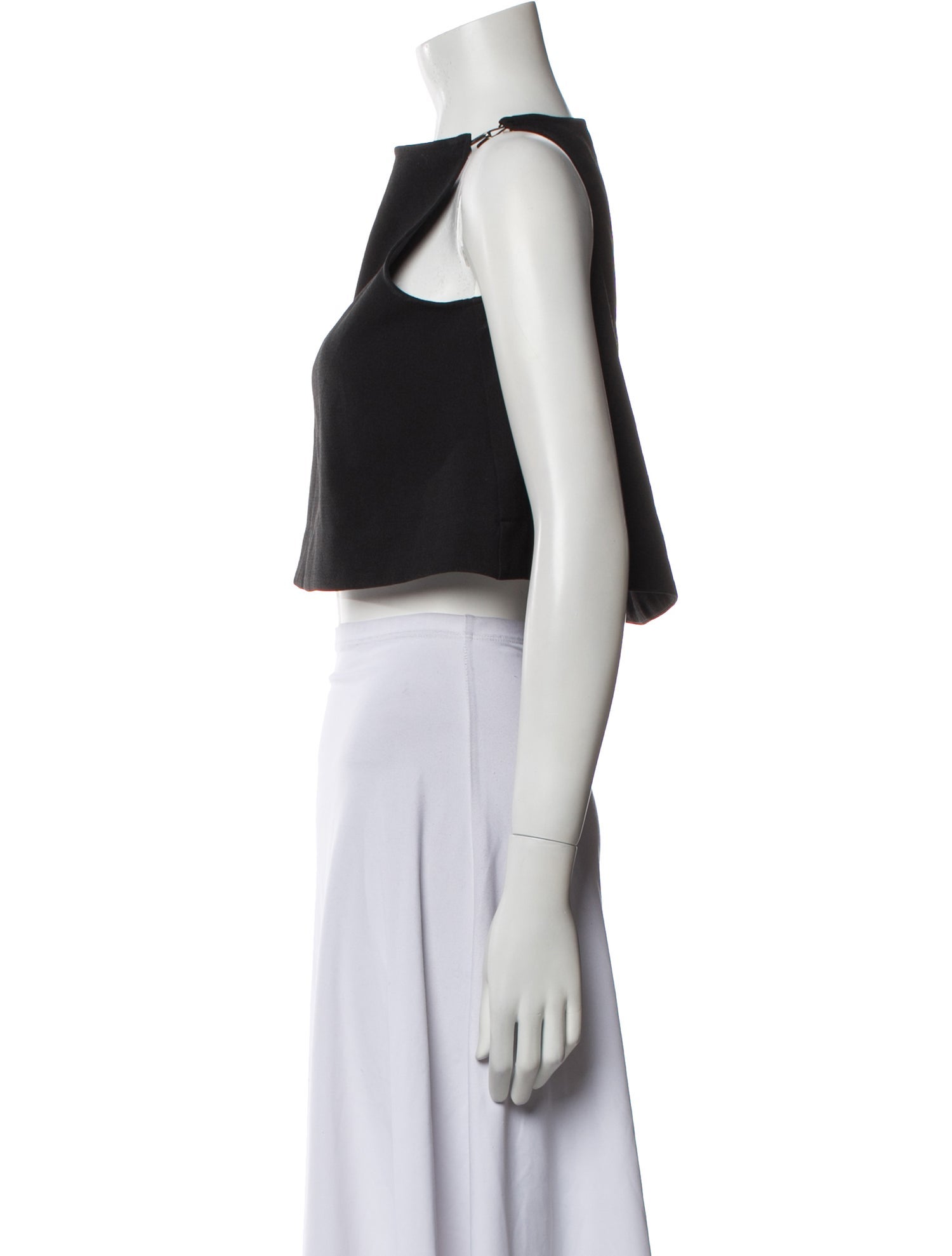 Georgia Alice Square Neckline Sleeveless Crop Top