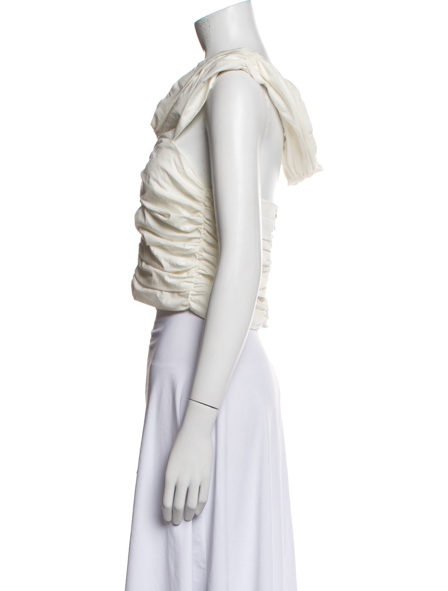 Georgia Alice Cowl Neck Sleeveless Crop Top