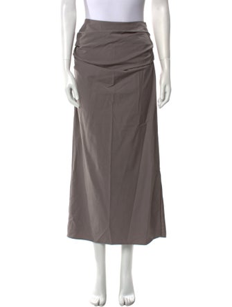 Georgia Alice Pleated Accents Midi Length Skirt