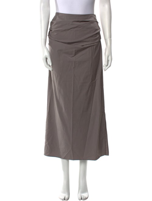 Georgia Alice Pleated Accents Midi Length Skirt