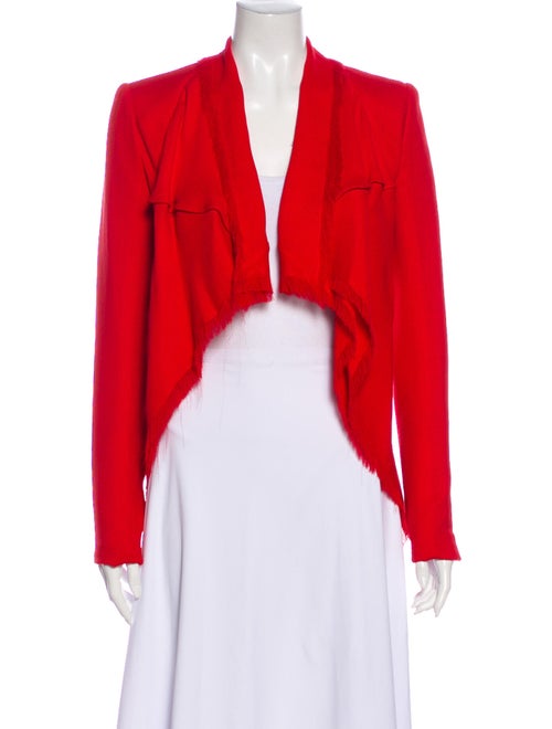 Gareth Pugh Silk Jacket Red