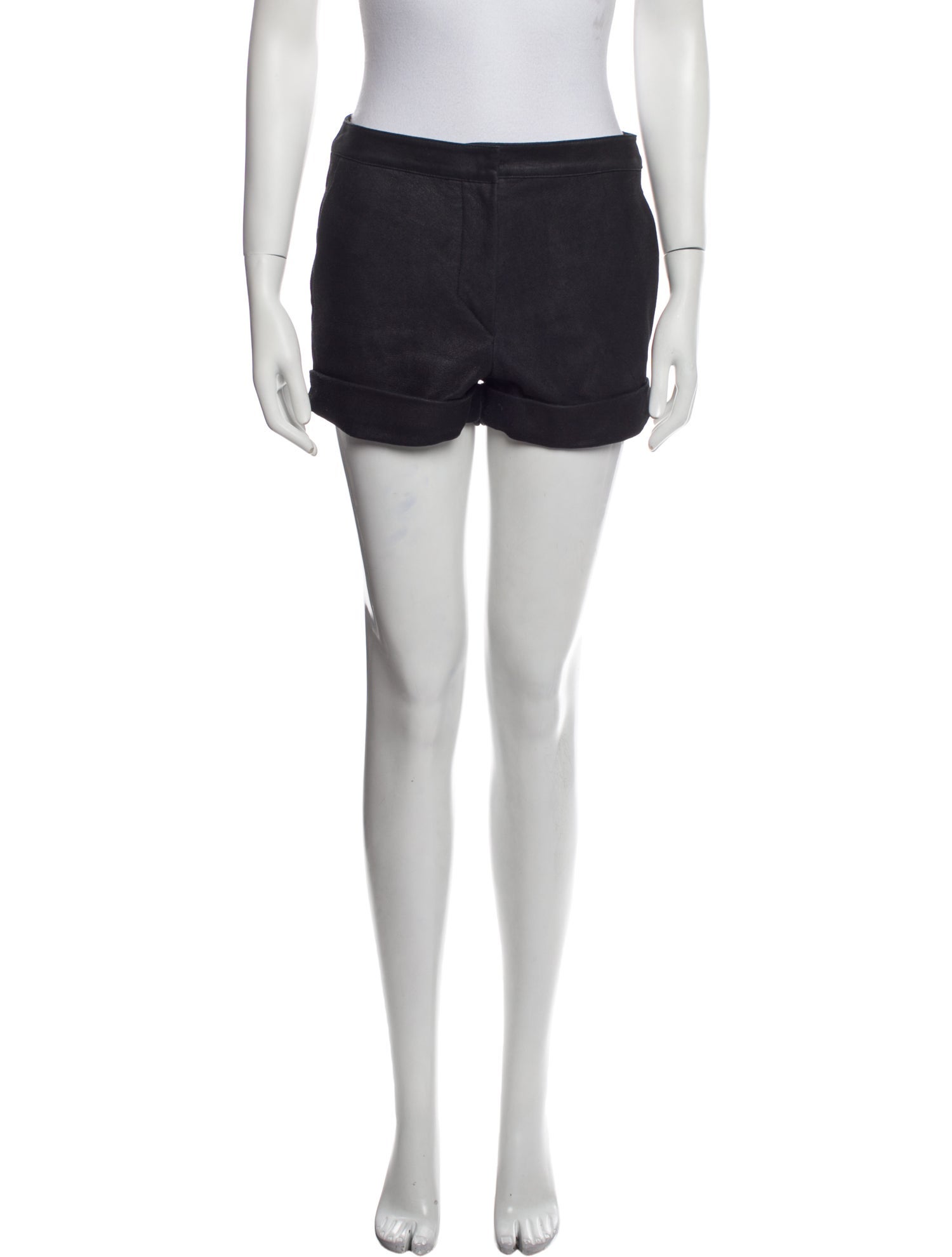 Gareth Pugh Virgin Wool Mini Shorts