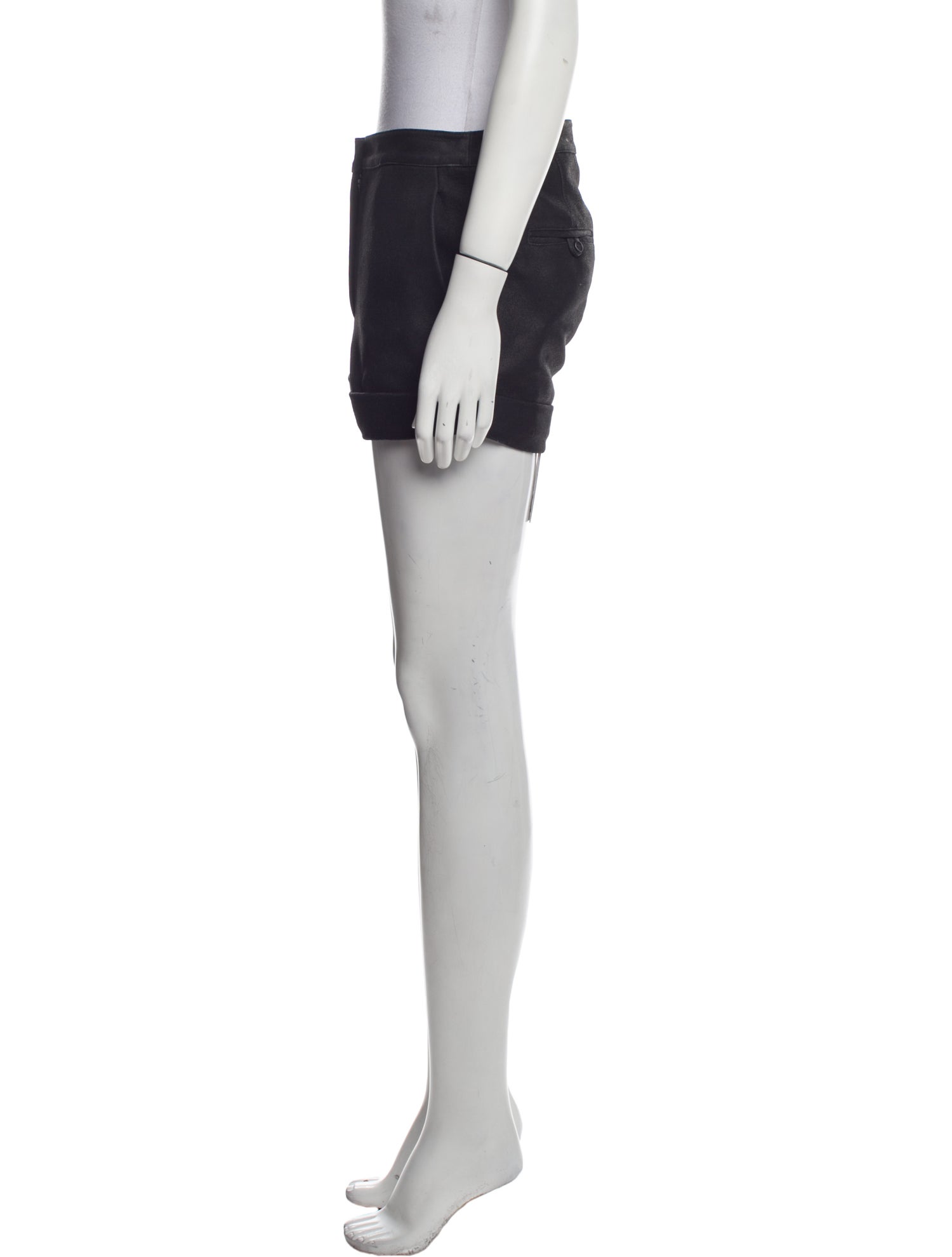 Gareth Pugh Virgin Wool Mini Shorts