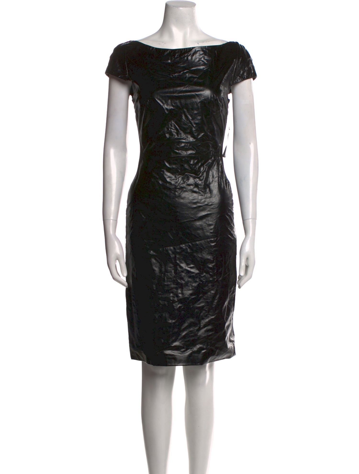 Gareth Pugh Leather Long Dress