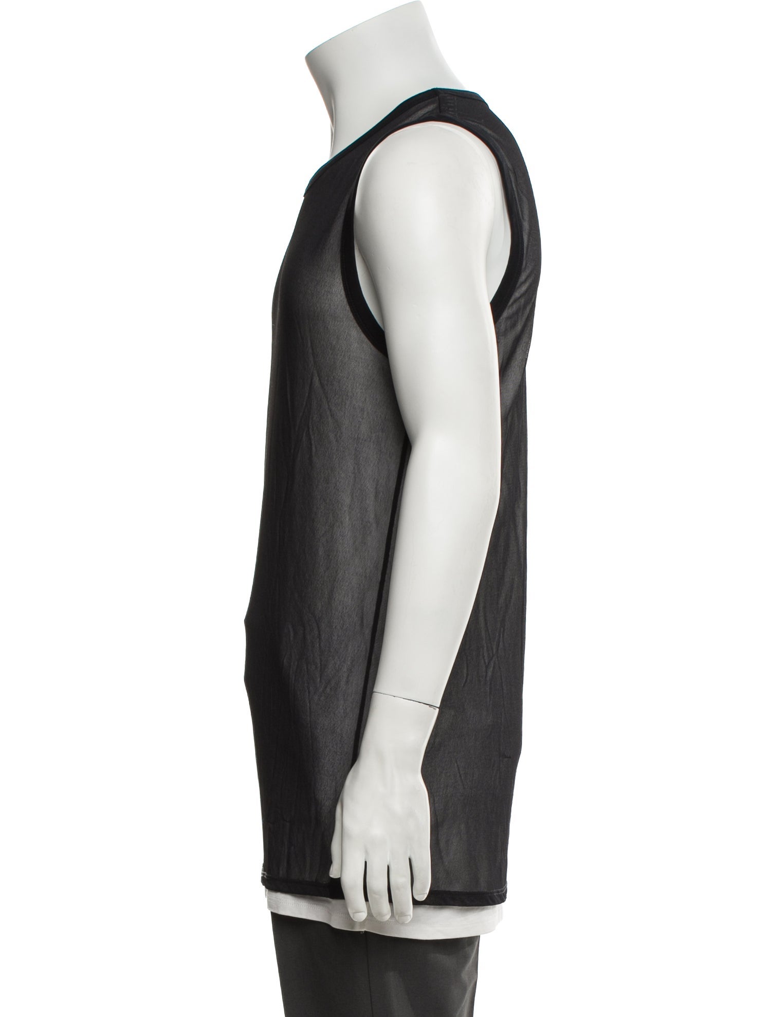 Gareth Pugh Crew Neck Sleeveless T-Shirt