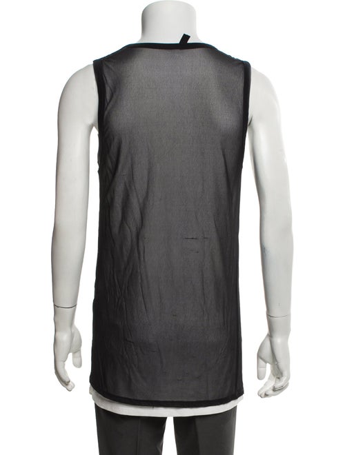 Gareth Pugh Crew Neck Sleeveless T-Shirt