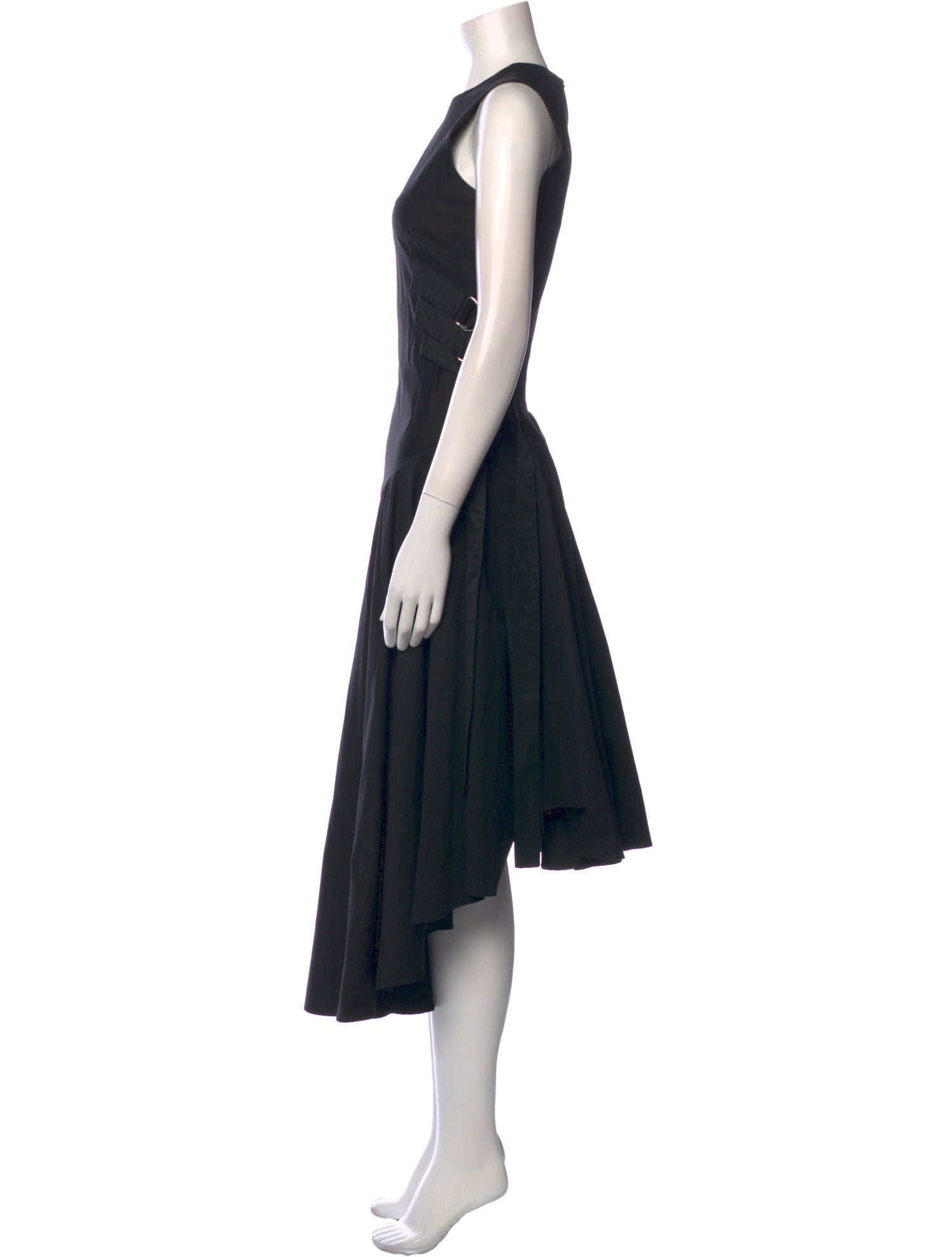 Gareth Pugh Crew Neck Long Dress