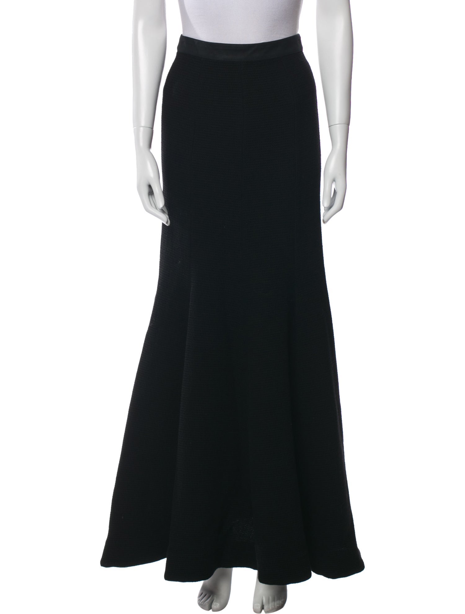 Gareth Pugh Virgin Wool Long Skirt