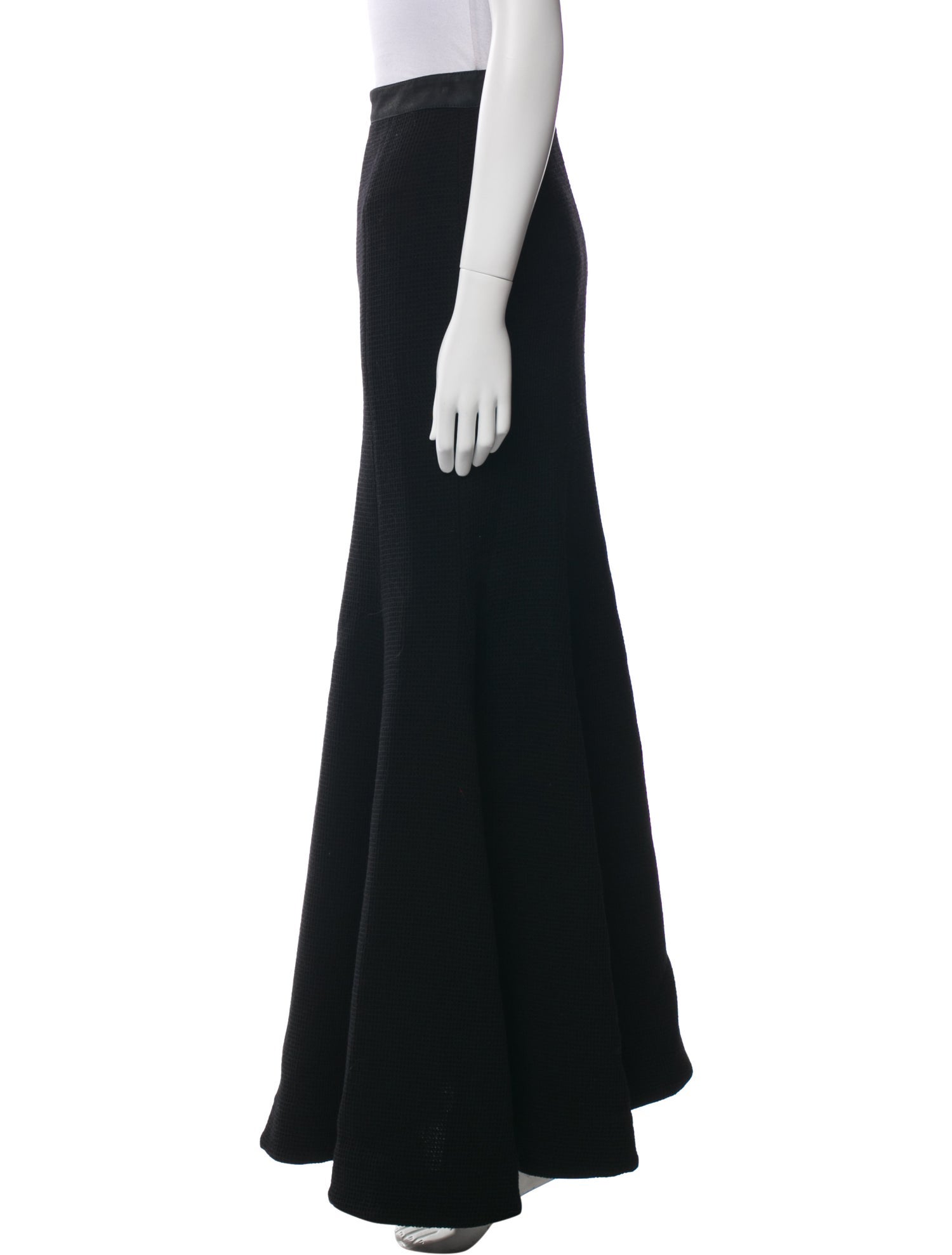 Gareth Pugh Virgin Wool Long Skirt