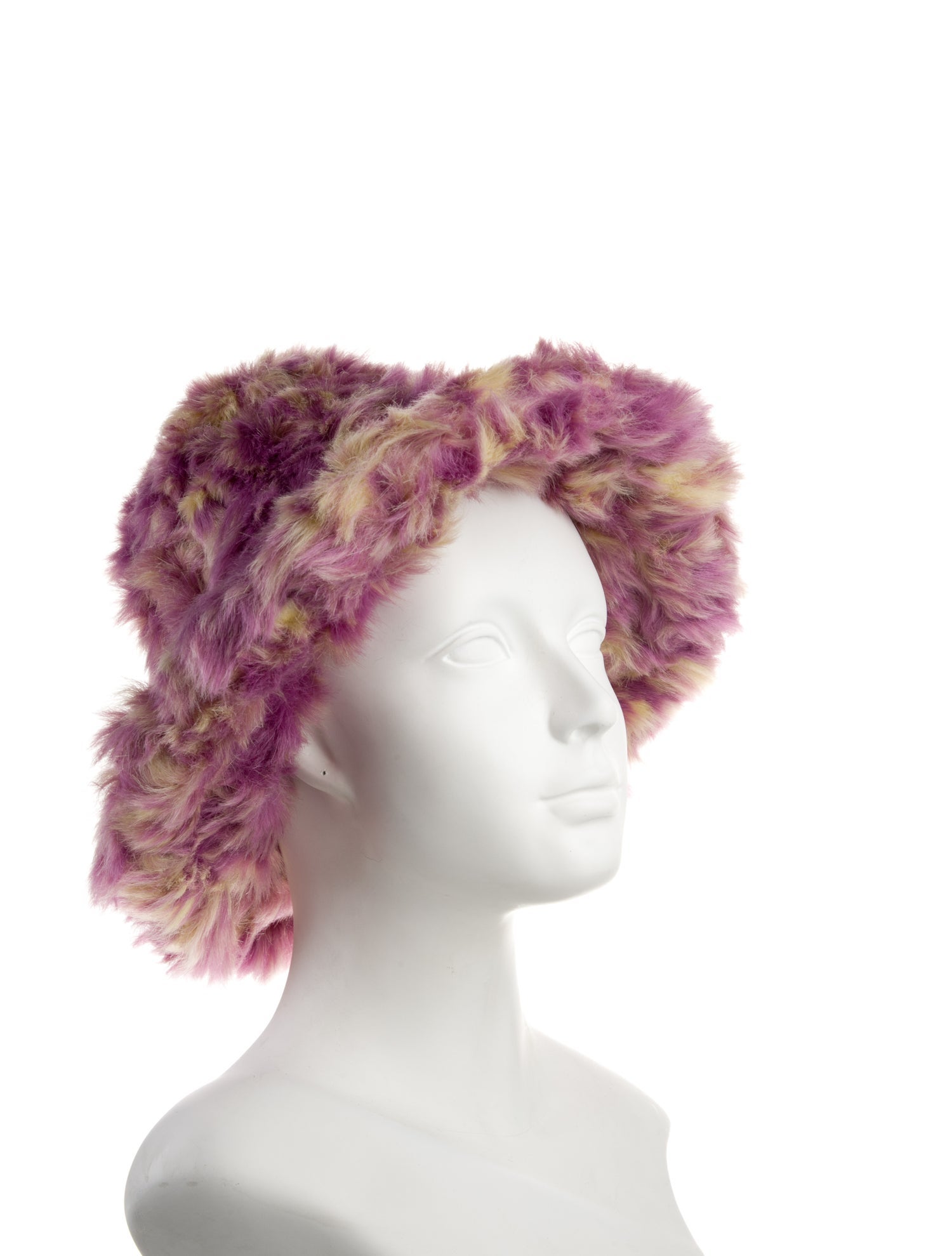 Gareth Pugh Bucket Fur Hat