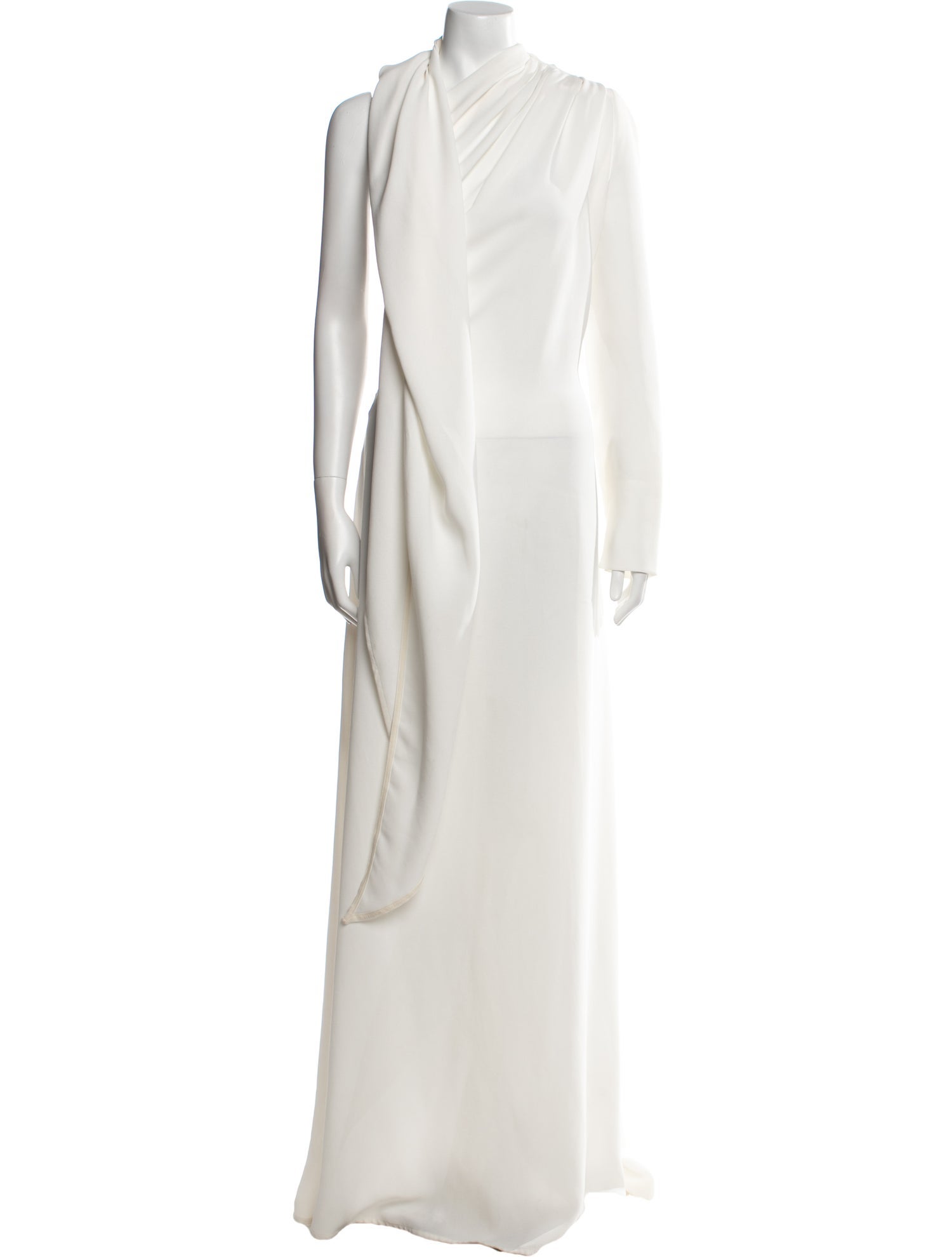 Gareth Pugh Cowl Neck Long Dress