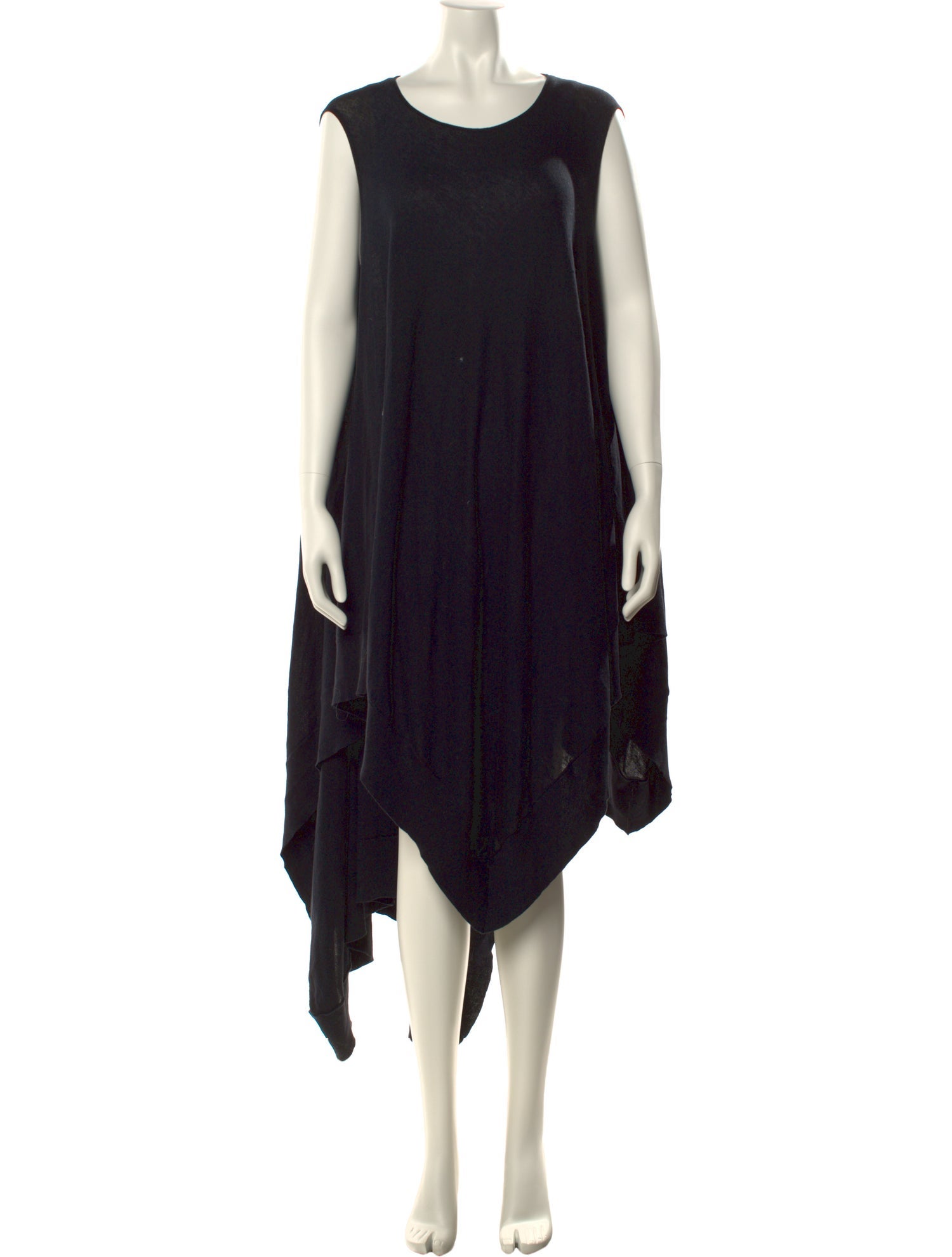 Gareth Pugh Scoop Neck Midi Length Dress