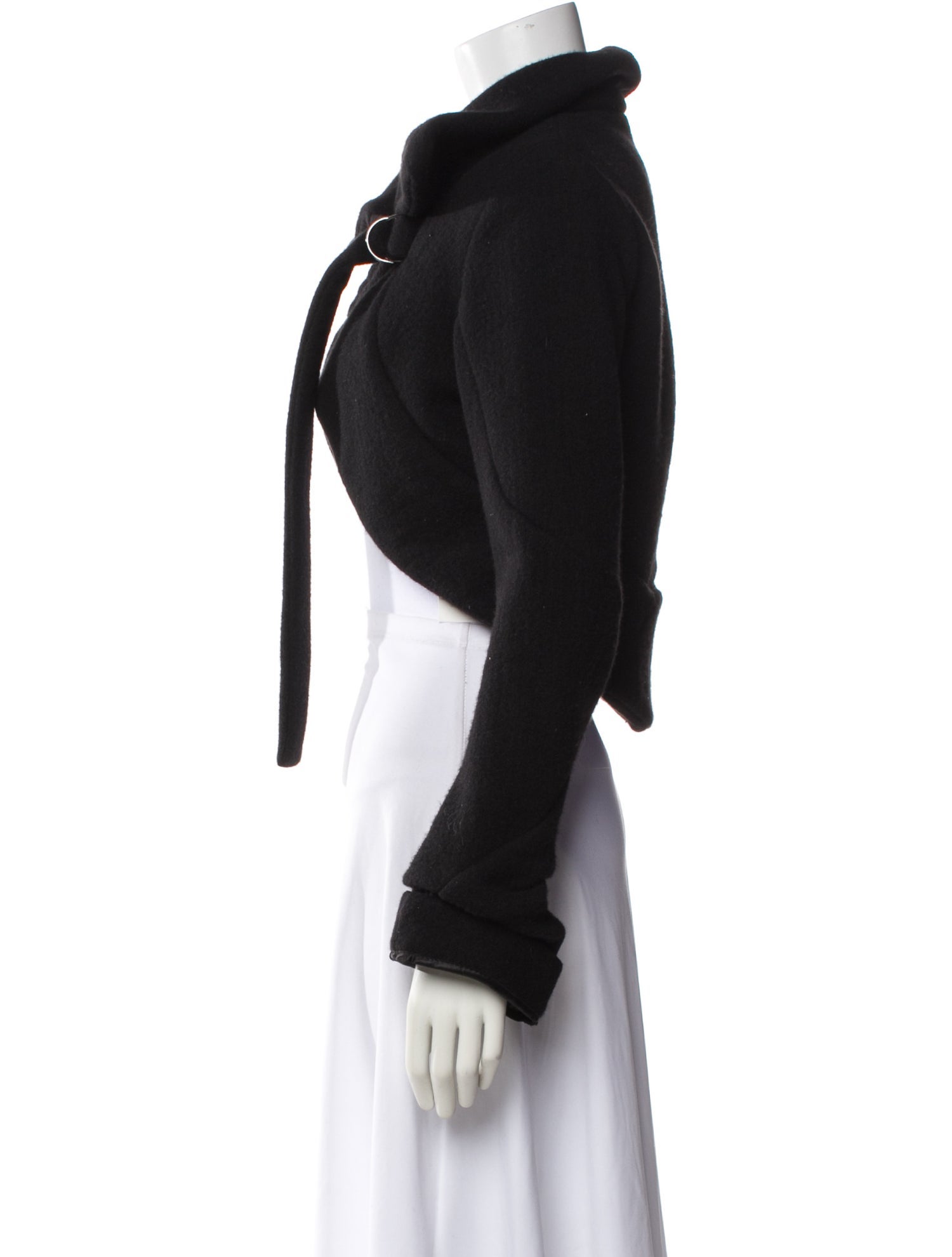 Gareth Pugh Cashmere Biker Jacket